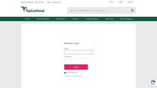 
                            10. TopCashback USA: Login to get today’s best cash …