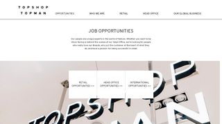 
                            10. Topshop Topman Careers Website | Job Search