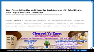 
                            7. Torah Websites – Study Torah Online: Live and Interactive Torah ...