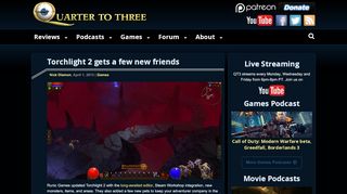 
                            4. Torchlight 2 gets a few new friends - Quarter to Three