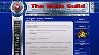 
                            5. Torchlight II Content Expansion - The Deth Guild