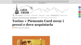 
                            7. Torino + Piemonte Card 2019: i prezzi e dove …