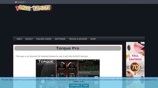 
                            6. Torque Pro app - OBDII-ELM327