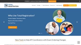 
                            7. Total Registration - Online Exam Registration - AP, IB, PSAT