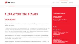 
                            8. Total Rewards | Xcel Energy