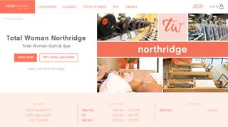 
                            8. Total Woman Northridge | Total Woman Gym + Spa