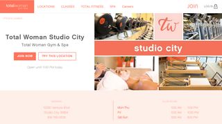 
                            7. Total Woman Studio City | Total Woman Gym + Spa
