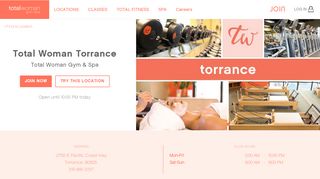 
                            5. Total Woman Torrance | Total Woman Gym + Spa