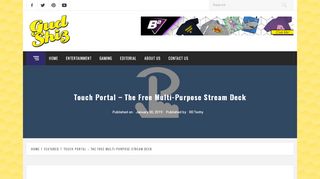 
                            4. Touch Portal - The Free Multi-Purpose Stream Deck » GudShiz