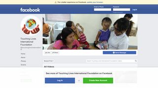 
                            8. Touching Lives International Foundation - Videos | Facebook