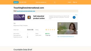 
                            6. Touchinglivesinternational.com: TLI - Easy Counter