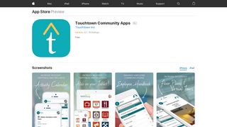 
                            4. Touchtown Community Apps on the App Store