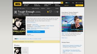 
                            9. Tough Enough (2006) - IMDb