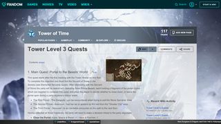 
                            9. Tower Level 3 Quests | Tower of Time Wiki | FANDOM powered by Wikia