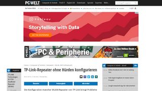 
                            1. TP-Link-Repeater ohne Hürden konfigurieren - PC-WELT
