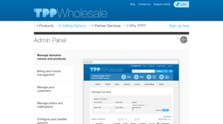 
                            6. TPP Reseller Admin Panel, Easy Domains and ... - TPP Wholesale