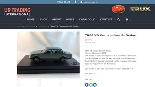 
                            8. TR60 VB Commodore SL Sedan – UR Trading International