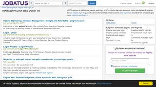 
                            2. Trabajo Pagina web login to 【 +1000 NUEVOS empleos 】 | JOBATUS
