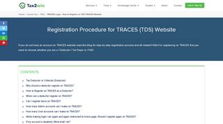 
                            11. TRACES Login - How to Register on TDS TRACES …