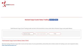 
                            1. Track Kesineni Cargo Courier Delivery Status Online ...