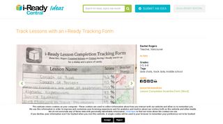 
                            8. Track Lessons with an i-Ready Tracking ... - i-Ready Central Resources