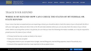 
                            6. Track Your Refund - Michael P. Mullen, CPA