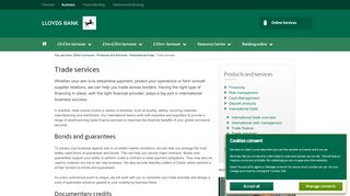 
                            3. Trade Services - Lloyds Bank Commercial Banking