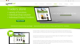 
                            7. Traders store - eCommerce by Arendicom GmbH