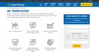 
                            2. Trading Account - Angel Broking