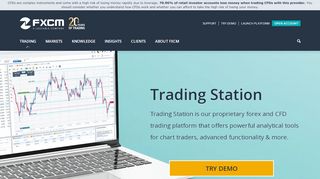 
                            8. Trading Station Web for an Online Forex Trading Platform - FXCM