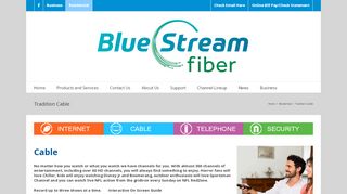 
                            3. Tradition Cable – Blue Stream Fiber