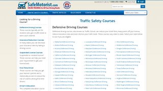 
                            9. Traffic Safety Courses - Safe Motorist