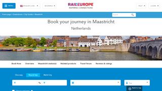 
                            1. Train Maastricht – Trains map, pass, timetables and fares ...