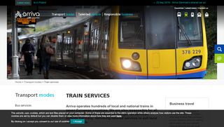 
                            6. Train services – Arriva