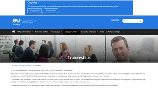 
                            8. Traineeships | Careers with the European Union