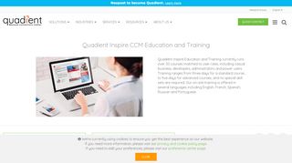 
                            4. Training & Certifications: Quadient Inspire CCM Education and ...