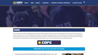 
                            8. TRAINING | COPS OFFICE