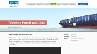 
                            6. Training Portal and LMS | d'Vinci Interactive