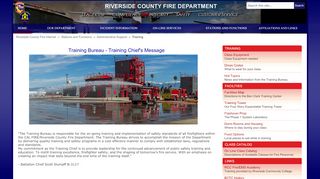 
                            5. Training - Riverside County Fire Department