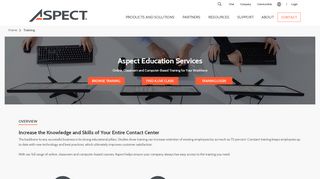 
                            2. Training Services | Aspect