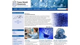 
                            2. Trans World Chemicals