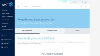 
                            7. Transaction Accounts for Everyday Banking - AMP …