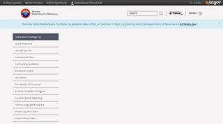 
                            1. Transaction Privilege Tax | Arizona Department of …