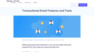 
                            1. Transactional Email Service | Elastic Email