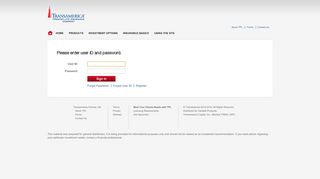 
                            9. Transamerica Premier Life - Login