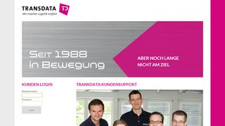 
                            1. TRANSDATA - Kundensupport