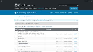 
                            8. Translations < Pashto < Trend Portal < GlotPress — WordPress