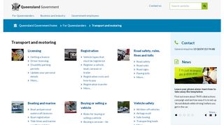 
                            6. Transport and motoring | Queensland Government