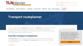 
                            3. Transport routeplanner - TLNplanner