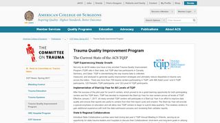 
                            3. Trauma Quality Improvement Program - American College of Surgeons